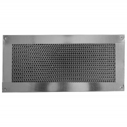 Vulcan Vent 14x6 in Fire Resistant Galvanized Foundation or Soffit Flange Front Vent - VFS614FF