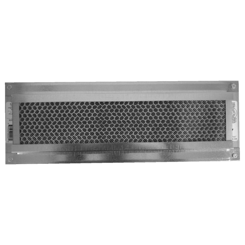 Vulcan Vent 14x4 in Fire Resistant Galvanized Foundation or Soffit Vent ...